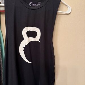 ZYIA Black Active Tank Top